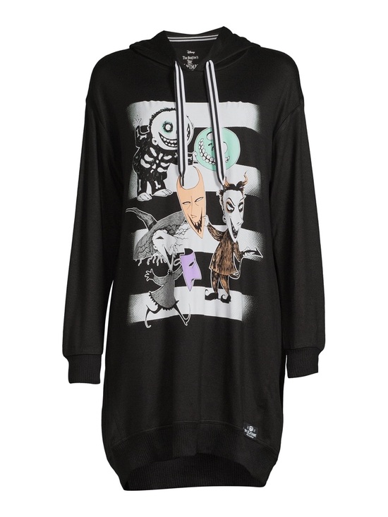 Disney Tops - Disney Nightmare Before Christmas Black Hoodie with Lock, Shock, and Barrel
